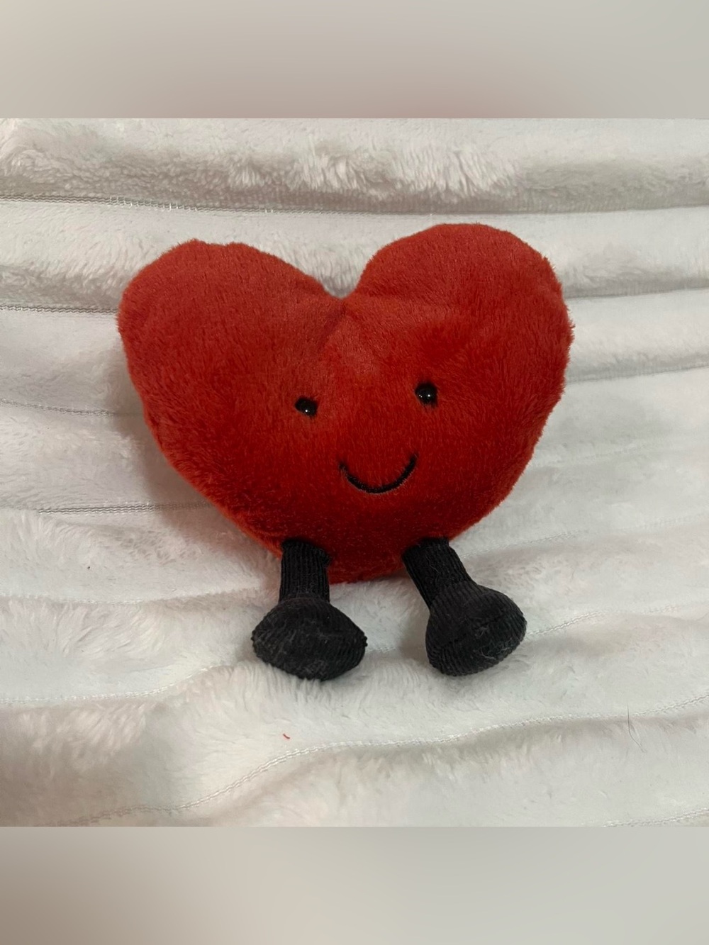 Jellycat Amusable Red Heart Plush